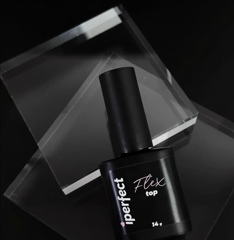 iPerfect, Flex top - глянцевый топ без липкого слоя 14гр флакон с кистью