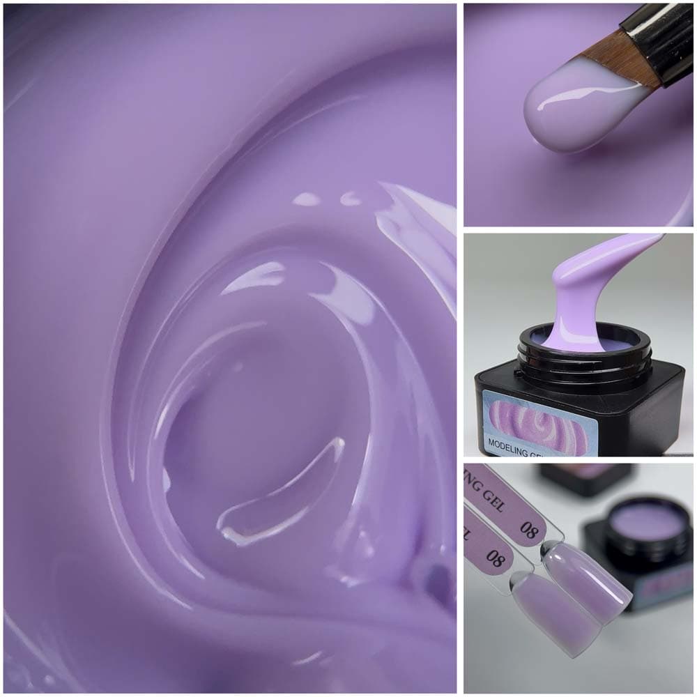 ENIGMANIC, Гель для наращивания  Modeling gel 08 15g.