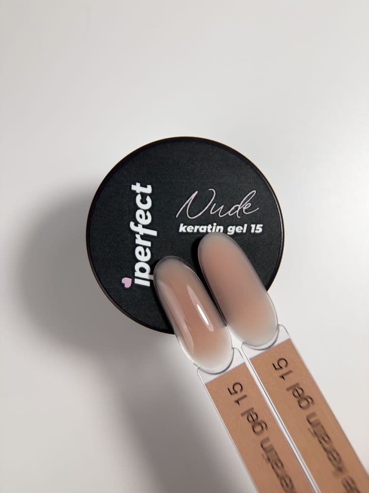 iPerfect, Nude keratin gel 15 - гель для укрепления и моделирования ногтей 15гр