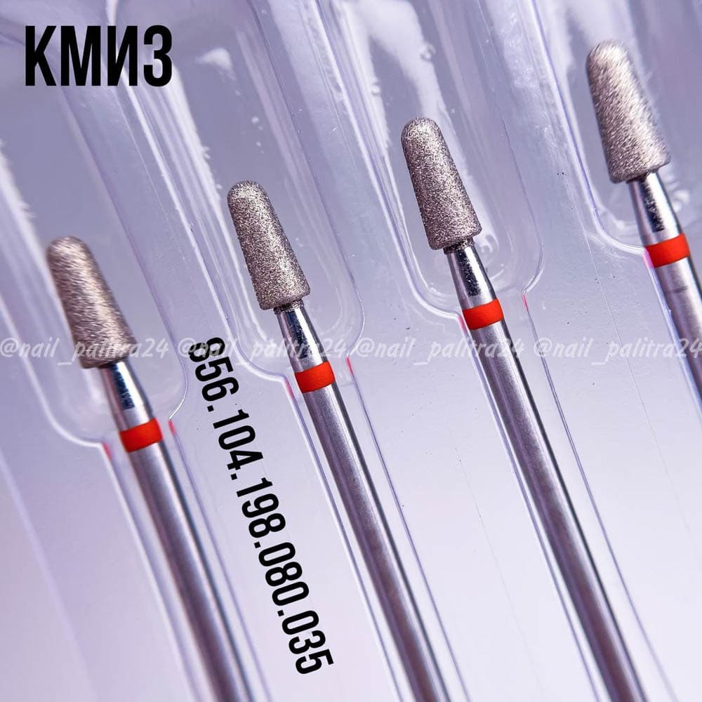 ФРЕЗА №51 КОНУС УС. СФЕРА d3,5 h8,0 красная ГСАКС-3,5П-8М КМИЗ 117970
