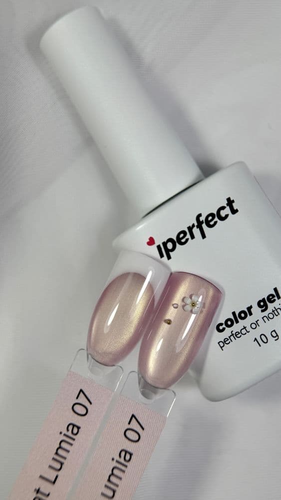 iPerfect, Lumia cat color gel 07 - гель-лак для ногтей, 10гр флакон с кистью
