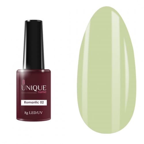 Unique, Гель-лак Романтика 02 (Romantic 02) (8ml)