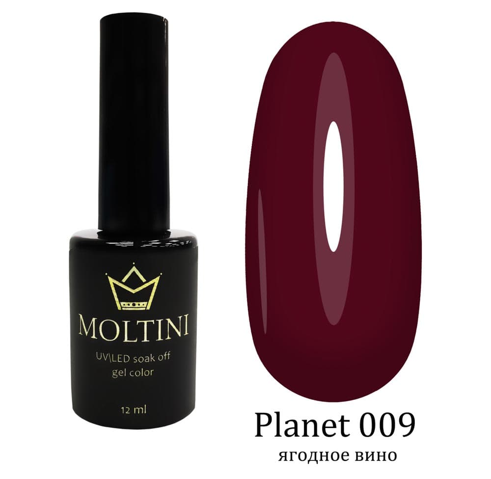 Moltini цветной гель-лак "Planet" 009. 12 мл.