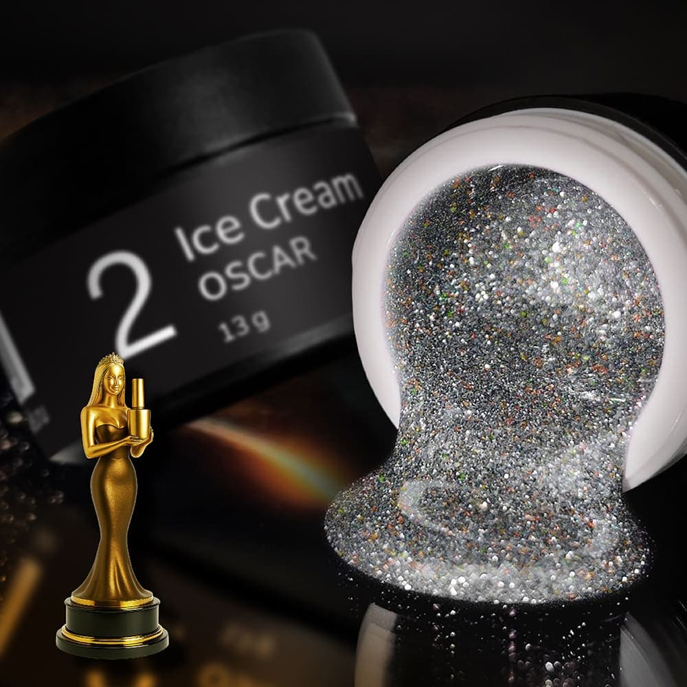 MIO Nails, Гель для моделирования ногтей Ice Cream Gel Oscar- #02 13г