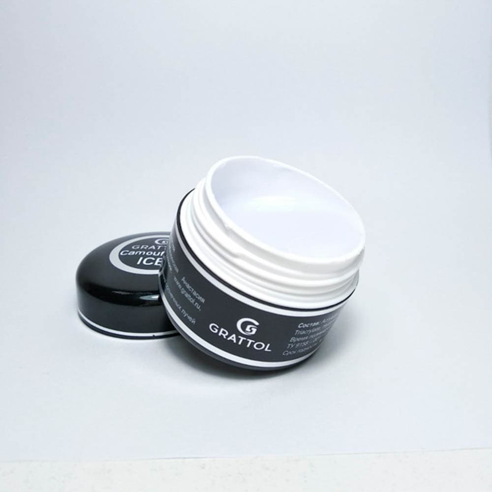 Grattol Гель камуфлирующий Camouflage Gel ICE, 15 ml