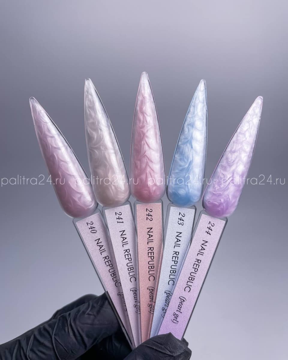 Nail Republic, Gel Pearl №244 (15 гр)