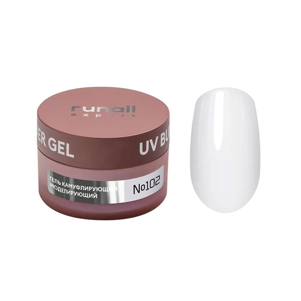 Runail, Гель моделирующий UV BULDER GEL Expert № 102, 50г банка