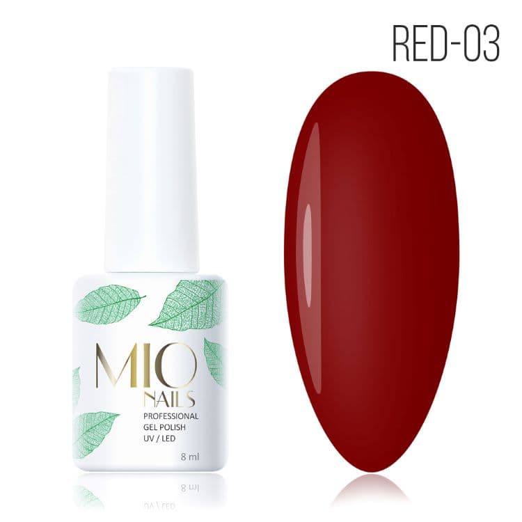 MIO Nails, Гель-лак Коллекция RED-03