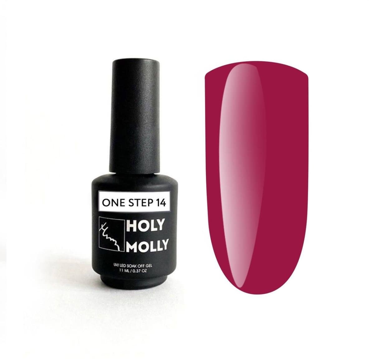 Holy Molly, Гель-лак  ONE STEP 14 11ml
