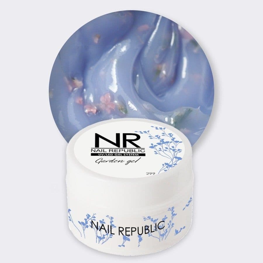 Nail Republic, Garden gel с сухоцветами №302 (15 гр)