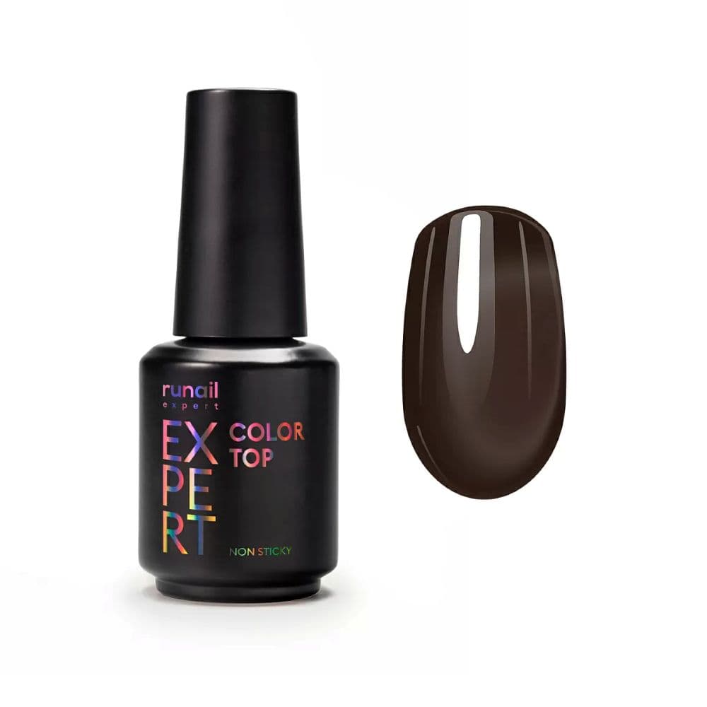 Runail, Топ Цветной Top Color Non Sticky Expert № 154, 18г флакон