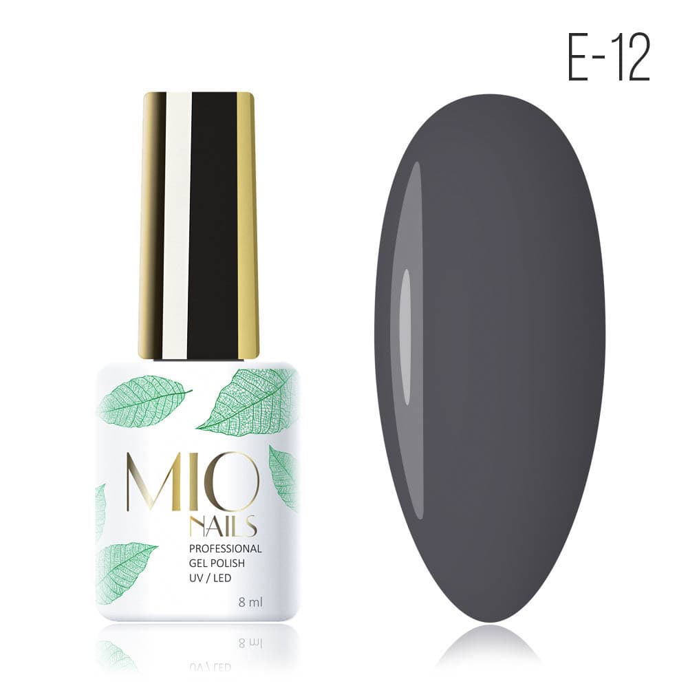 MIO Nails, E-12. Серый агат