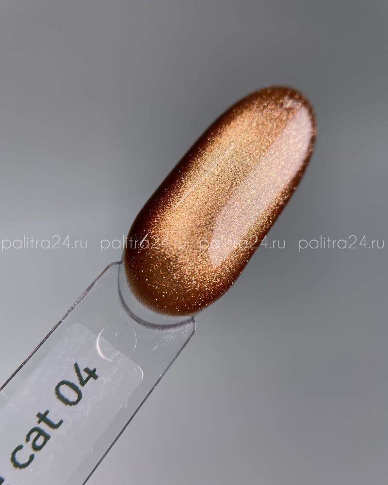 iPerfect, Brownie cat color gel 04 - гель-лак магнитный для ногтей, 10гр стеклянный флакон с кистью