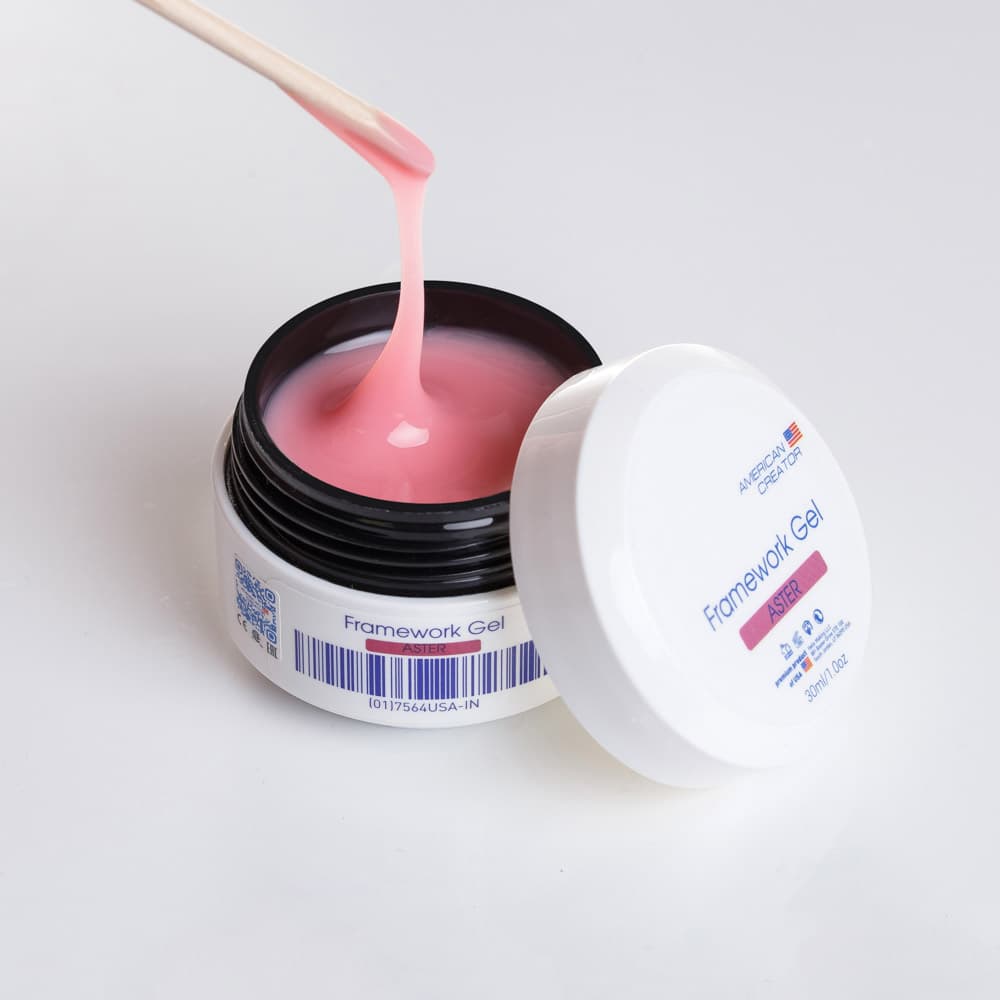 American Creator, Гель для наращивания ногтей Framework Gel "Aster" (30ml)