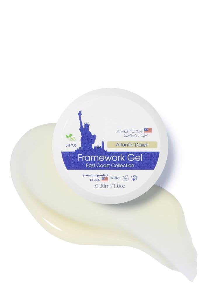 American Creator, Гель для наращивания ногтей East Coast-Framework Gel "Atlantic Dawn" (30ml)