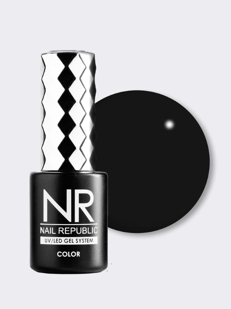 Nail Republic, 100 Classic\Vamp гель-лак, Черный (10 гр)