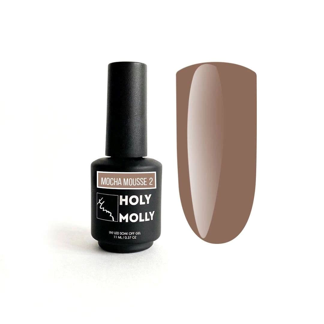 Holy Molly, Гель-лак  Panton Mocha Mousse №2 11ml