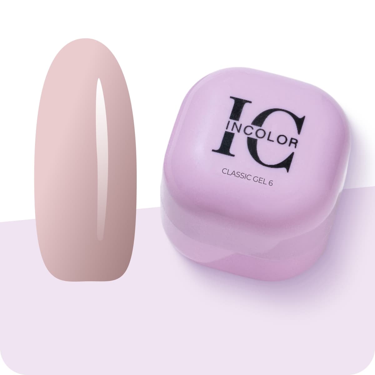Incolor, Гель Классический Classic gel №6 15г #