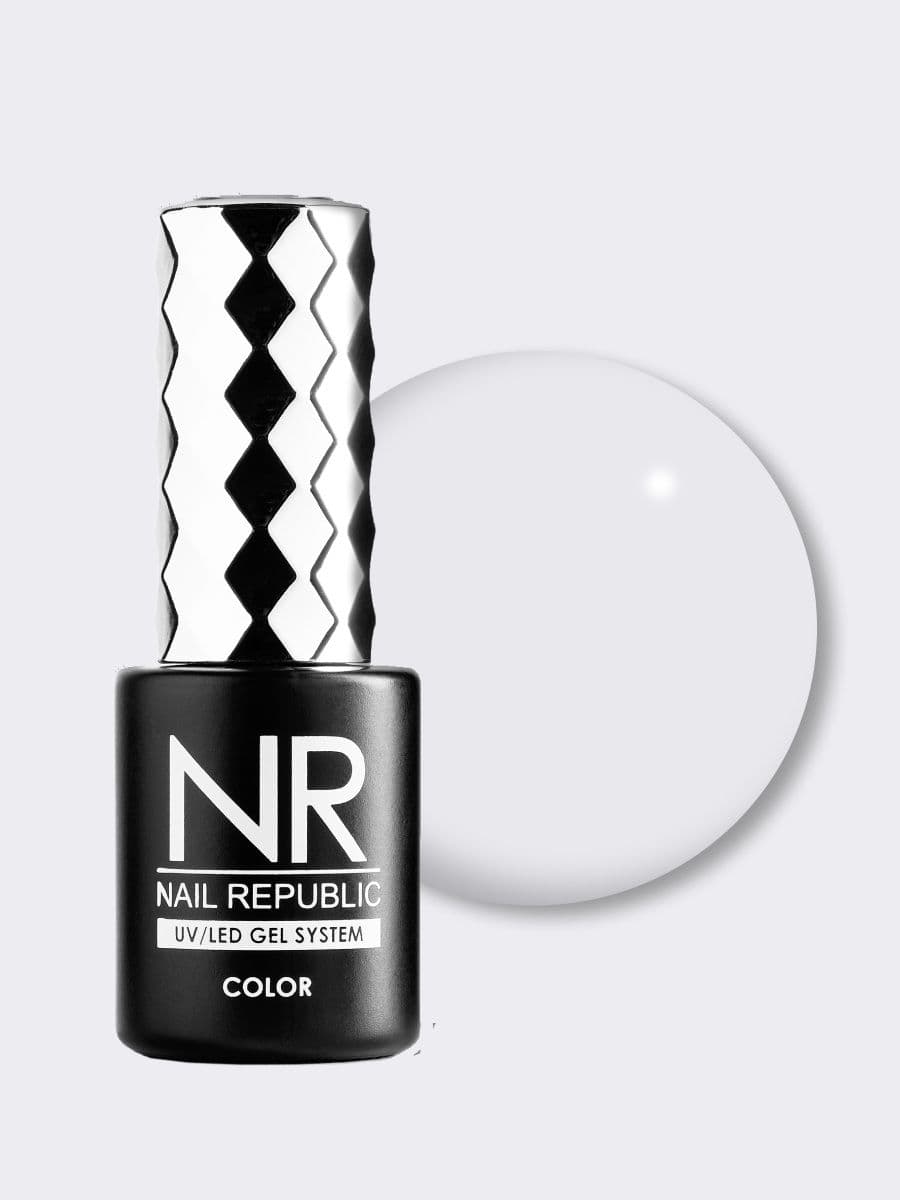 Nail Republic, 000 Classic/Vamp гель-лак для френча, Экстра белый (10мл)