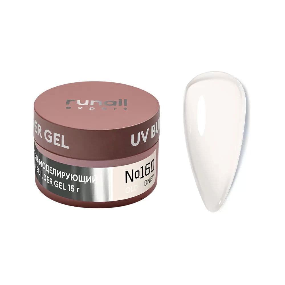 Runail, Гель моделирующий UV BULDER GEL Expert № 160, 15г банка