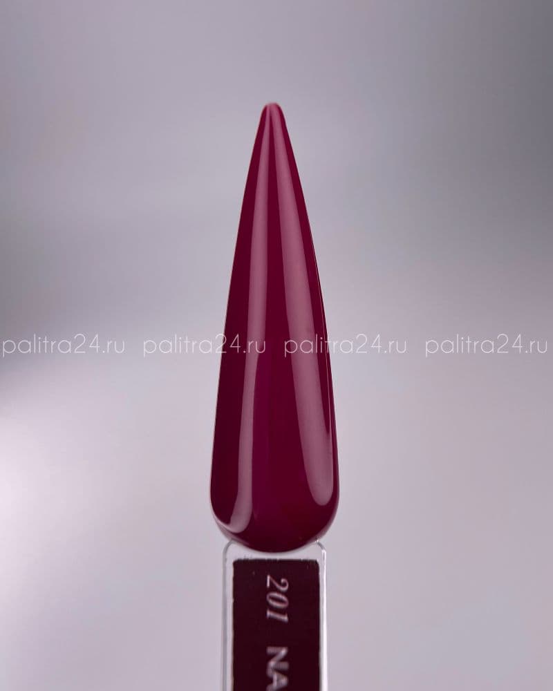 Nail Republic, 201 Perfect red гель-лак, Темно-красный (10 гр)
