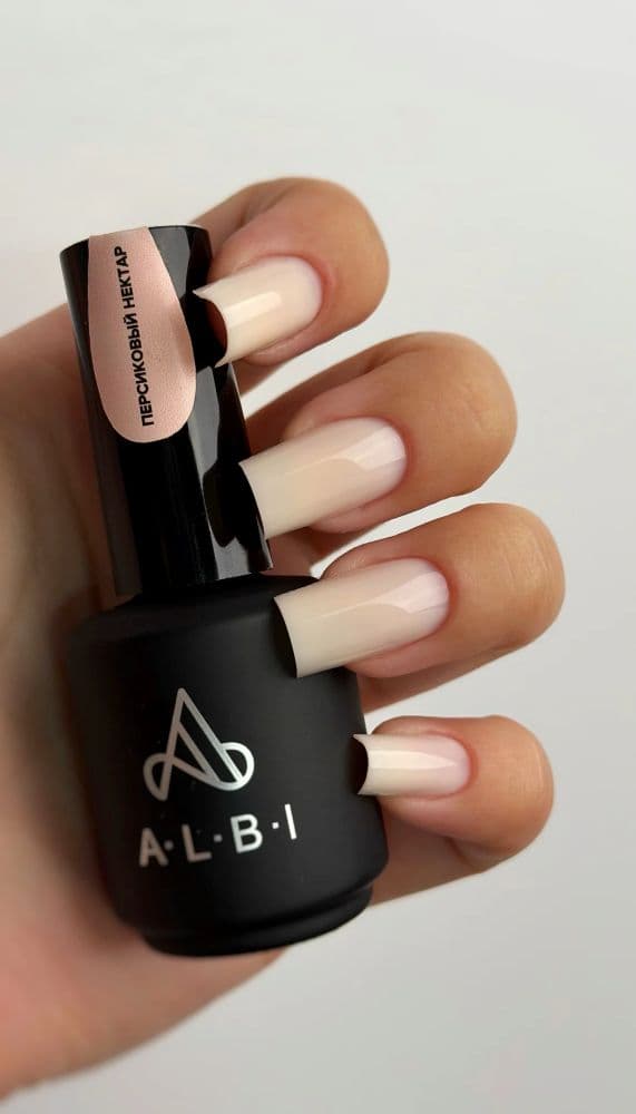 ALBI, LIQUID POLYGEL *Персиковый нектар ,15ml
