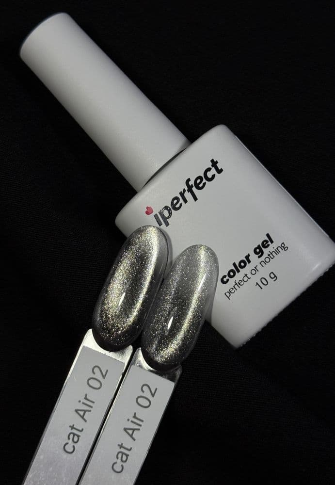 iPerfect, Air cat color gel 02 - гель-лак для ногтей, 10гр флакон с кистью