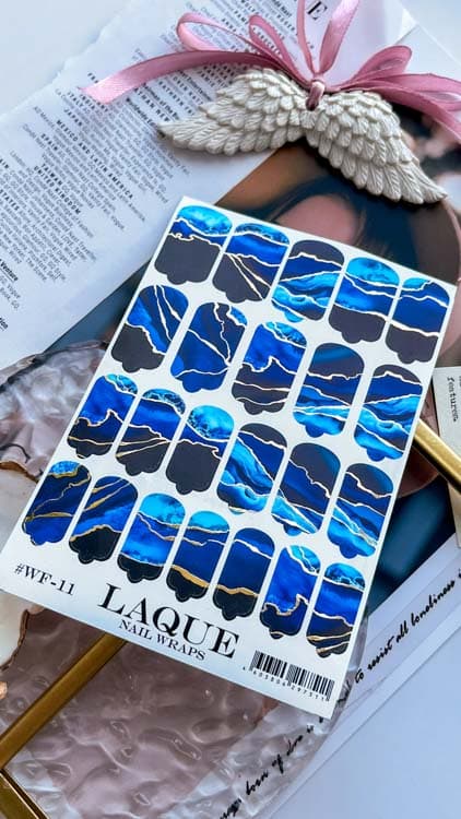 "LAQUE" Пленки NAIL WRAPS FOIL №11