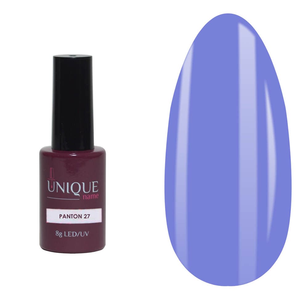 Unique, Гель-лак Пантон 27 (Pantonе №27) (8ml)