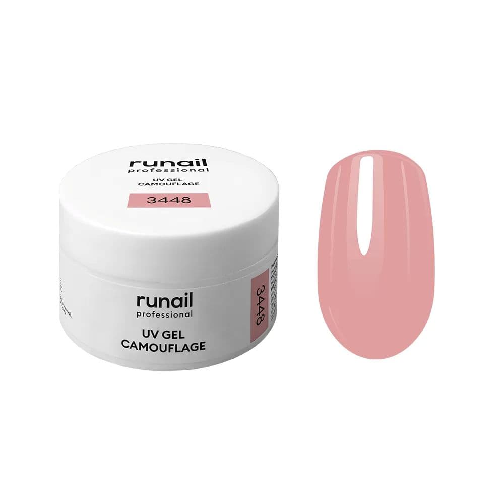Runail, Камуфлирующий УФ-гель (цвет: Нежный лепесток), 15 г №3448