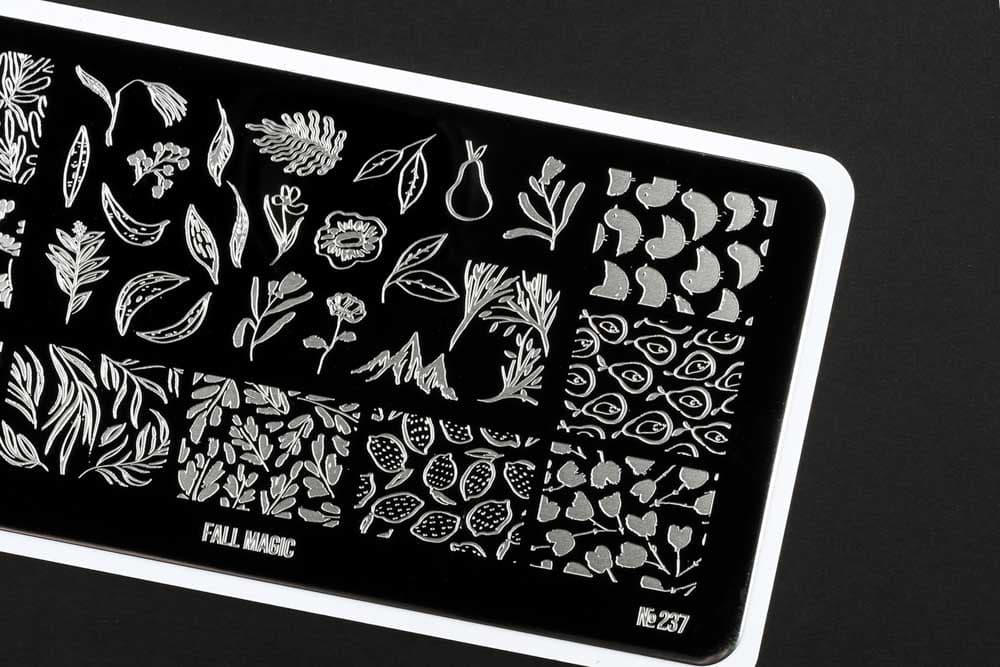 Go! Stamp, Пластина для стемпинга 237 Fall Magic