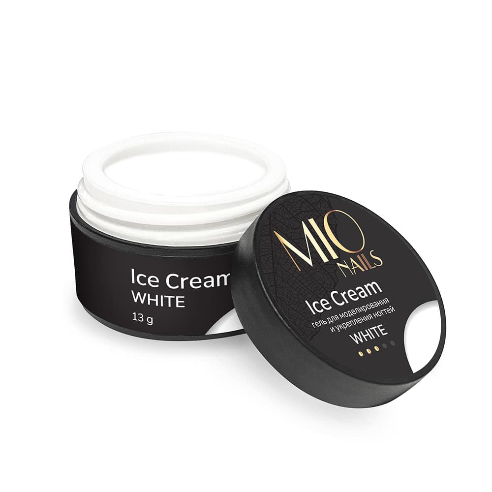 MIO Nails, Гель "ICE Cream" WHITE 13ml