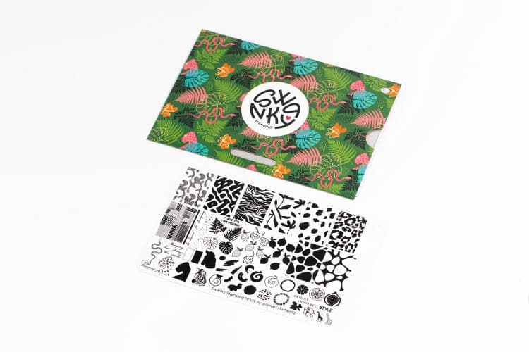 Swanky Stamping, Пластина 171 большая 14,5*9,5см