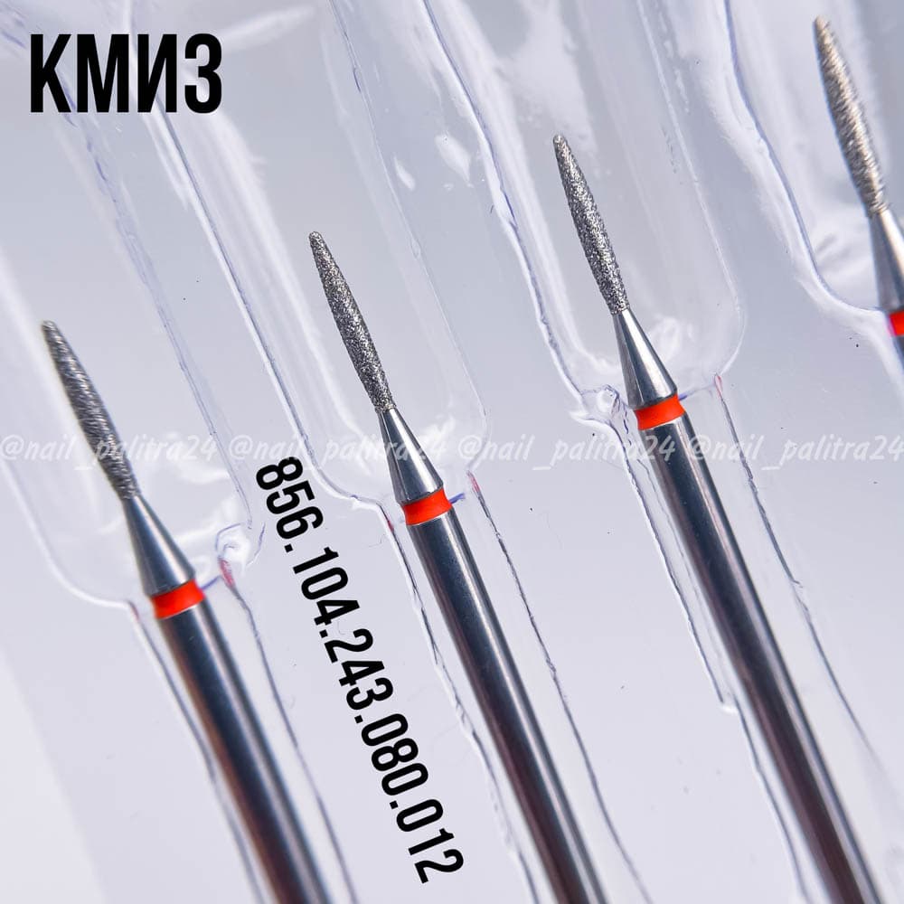 ФРЕЗА №130 ПЛАМЯ d1,2 h8,0 красная ГСАП-1,2П-8М КМИЗ 113437