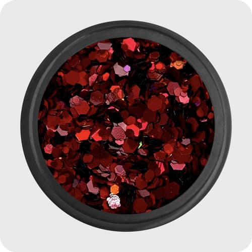 Mila, 1812 Шестигранники MIX бордовый 