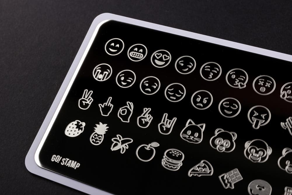 Go! Stamp, Пластина для стемпинга 100 Text me