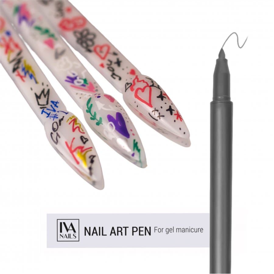 IVA nails, Акриловый фломастер (Silver) 11