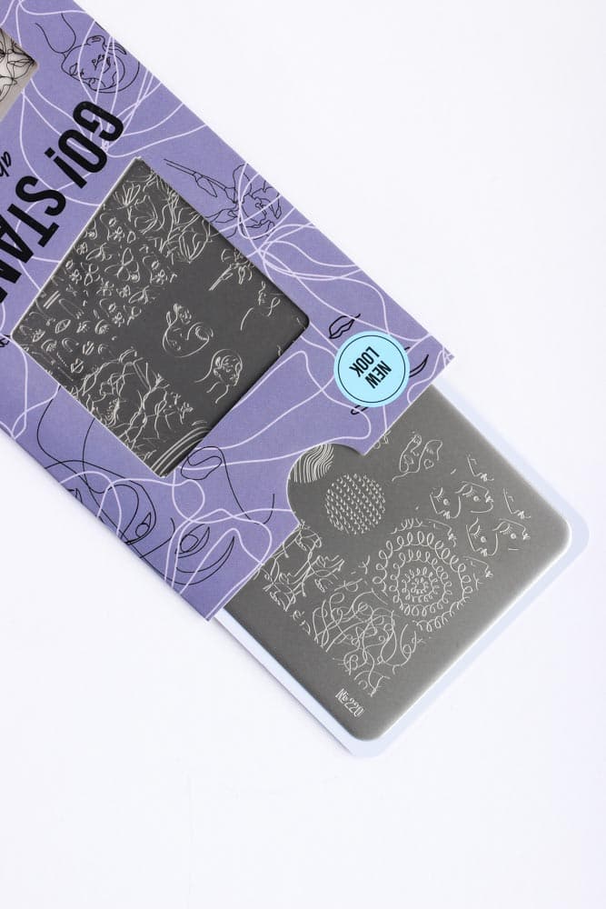 Go! Stamp, Пластина для стемпинга 220 Abris