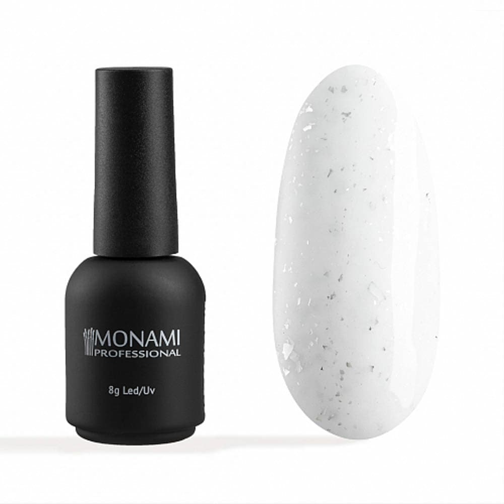 Monami Гель-лак Potal Silver White 8гр
