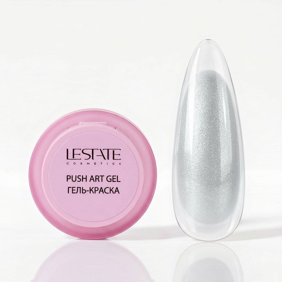 Lestate, Гель-краска жемчуг,  PUSH ART GEL 2г