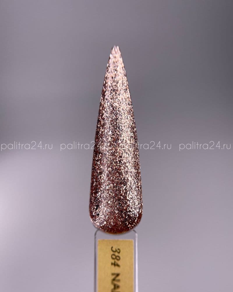 Nail Republic, 384 Night life гель-лак жидкий кристалл, Оранжевый (10 гр)