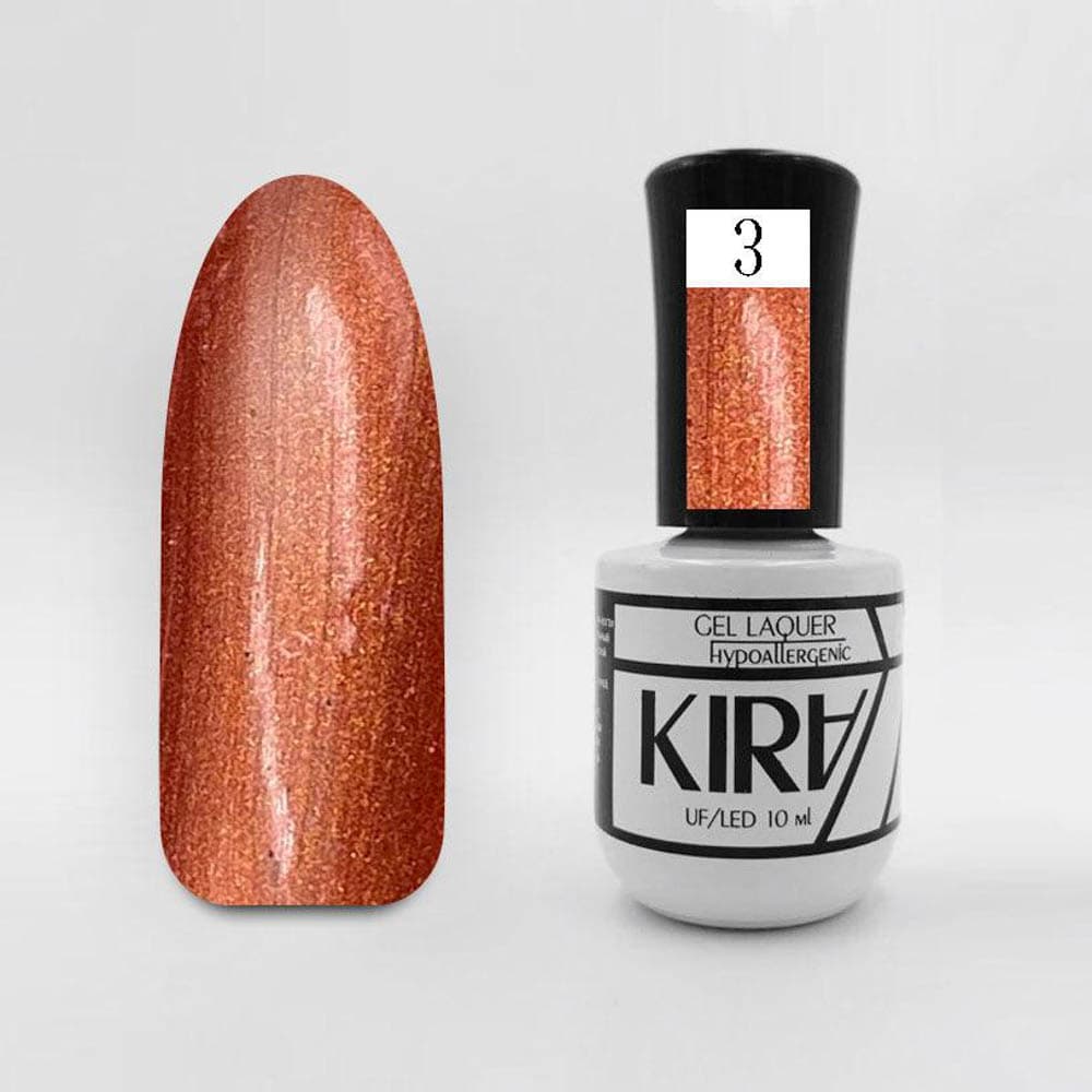 КИРА гель-лак   FIRE   003 10 мл. #