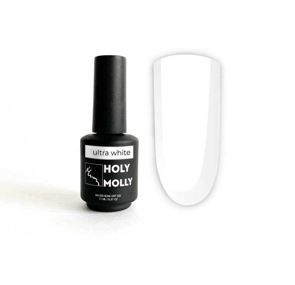 Holy Molly, Гель-лак  ULTRA WHITE 11ml