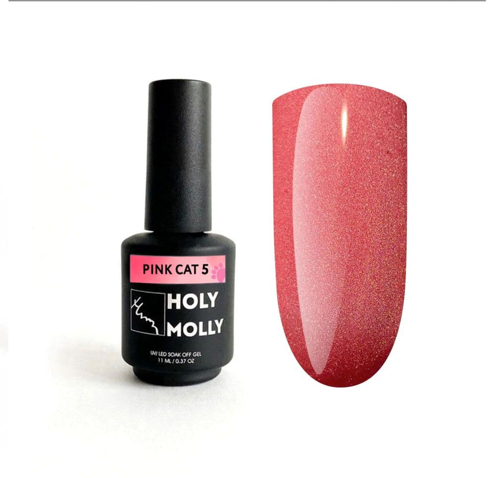Holy Molly, Гель-лак  Pink Cat 5 11ml