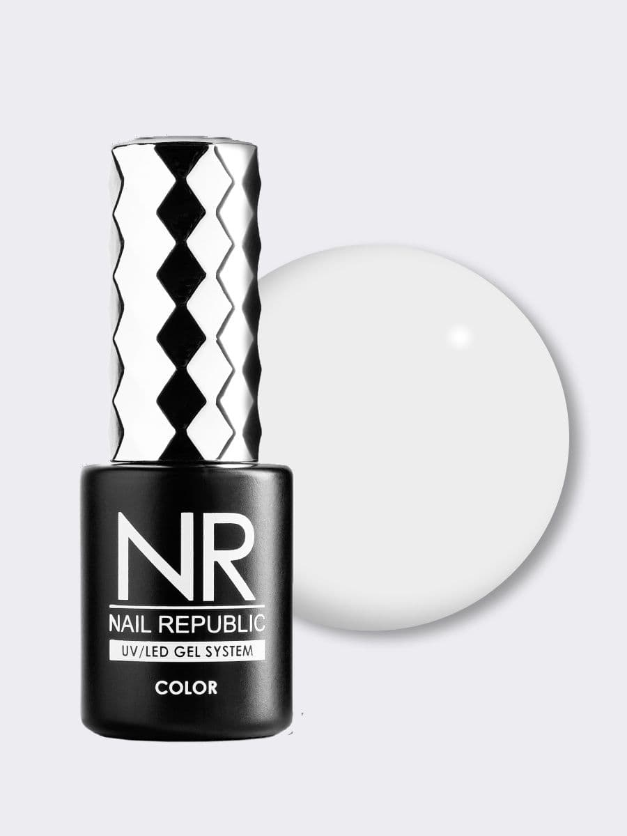 Nail Republic, 001 Classic/Vamp гель-лак , Ярко-белый (10мл)
