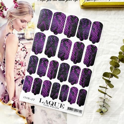 "LAQUE" Пленки NAIL WRAPS №17