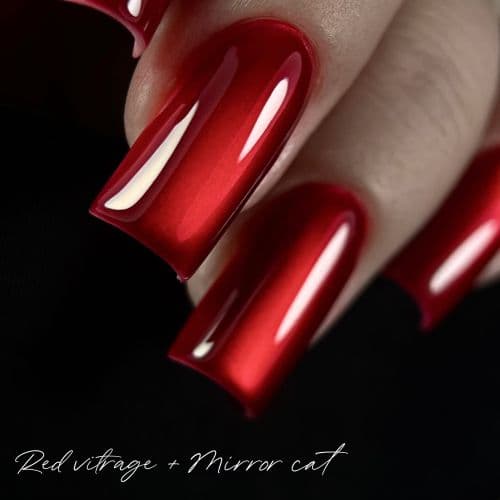 iPerfect, Vitrage Red color gel - гель-лак для ногтей 10гр