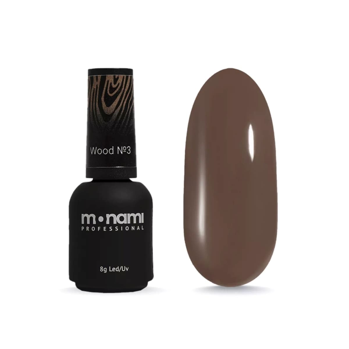 Monami Гель-лак Wood №3 8ml