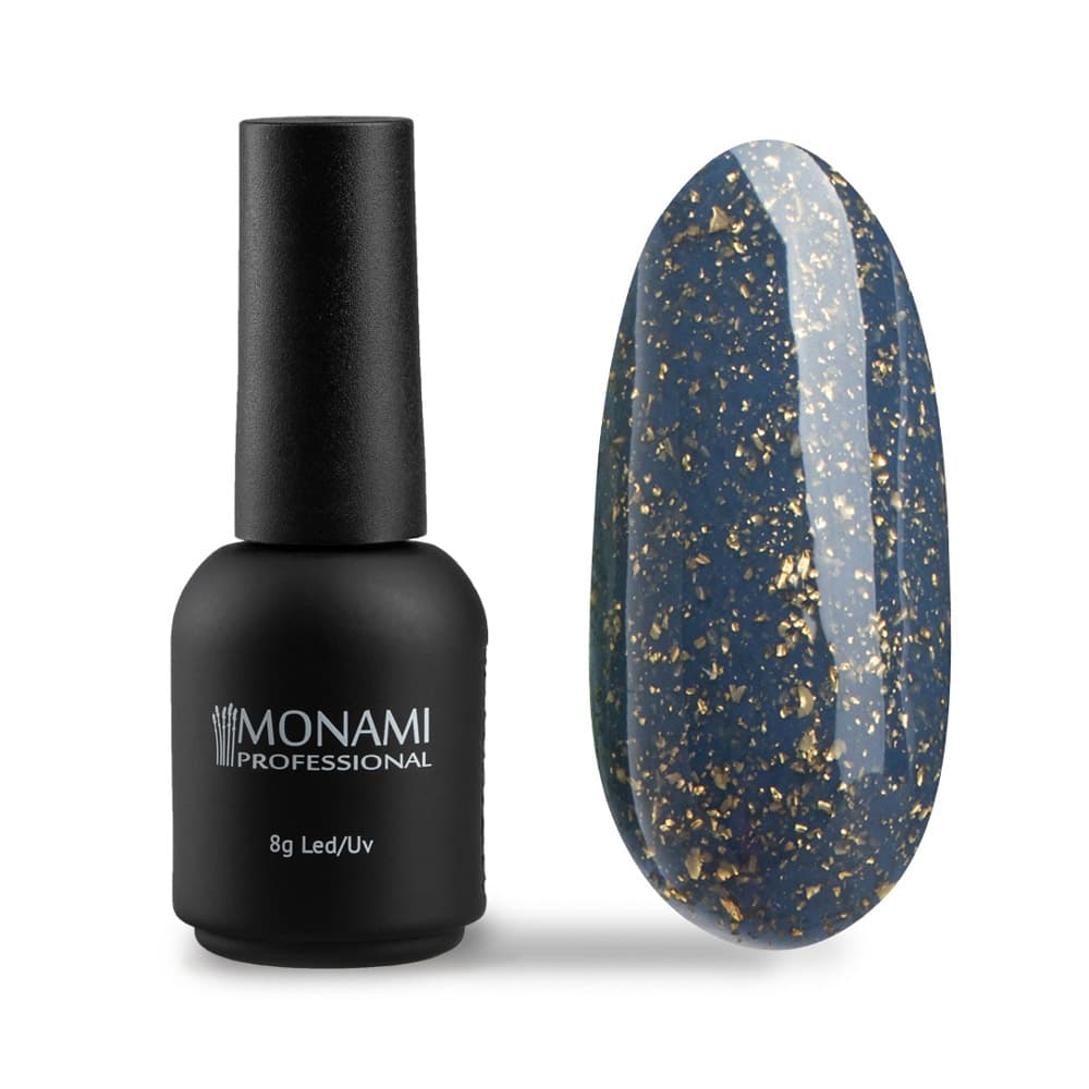 Monami Гель-лак Potal Gold Blue 8гр #