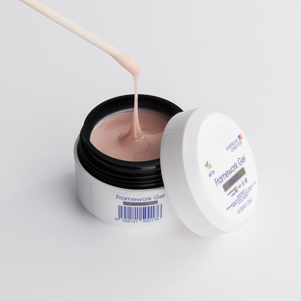 American Creator, Гель для наращивания ногтей Framework Gel "Kindly" (30ml)